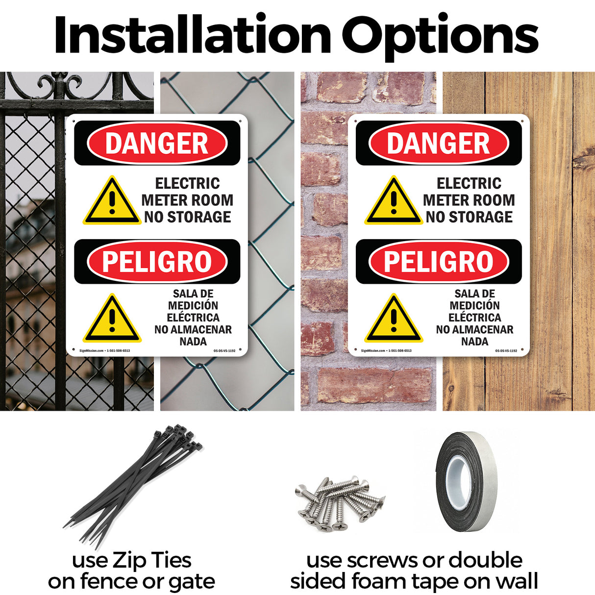 Electric Meter Room No Storage