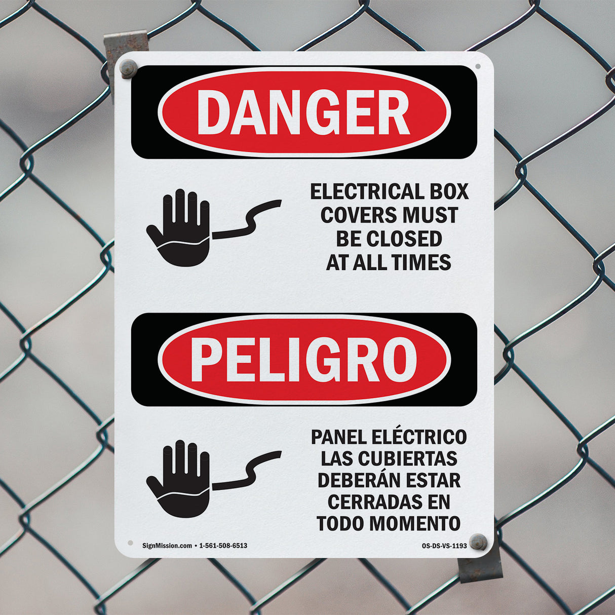 Electrical Box Covers Must Be Closed