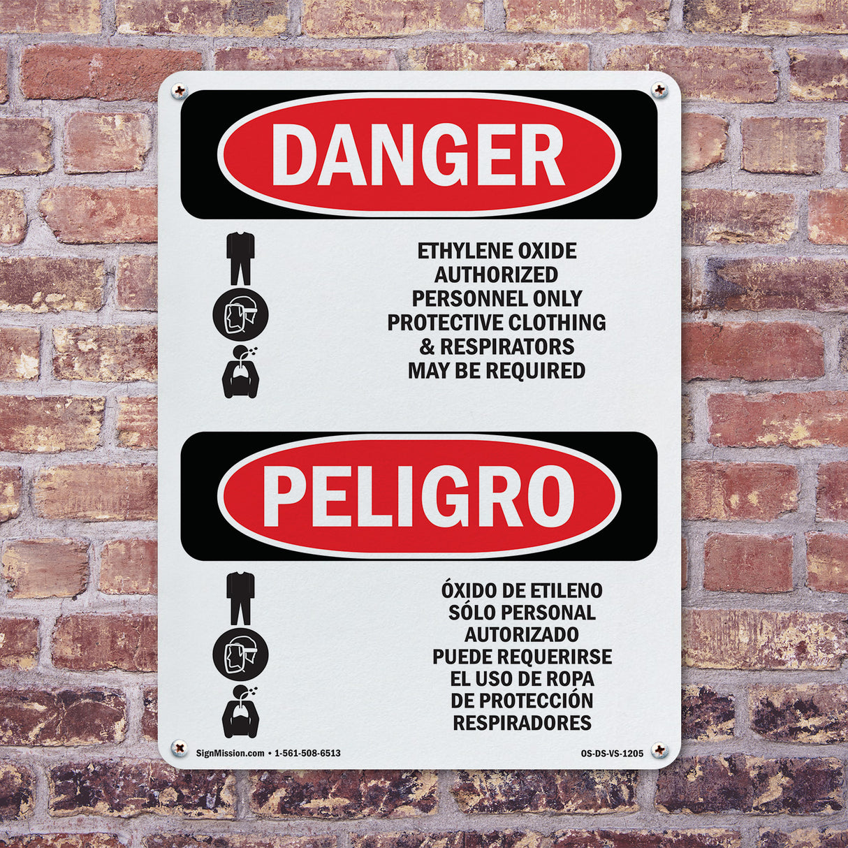 Ethylene Oxide Authorized Personnel Only