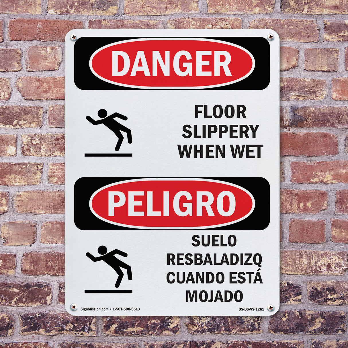 Floor Slippery When Wet