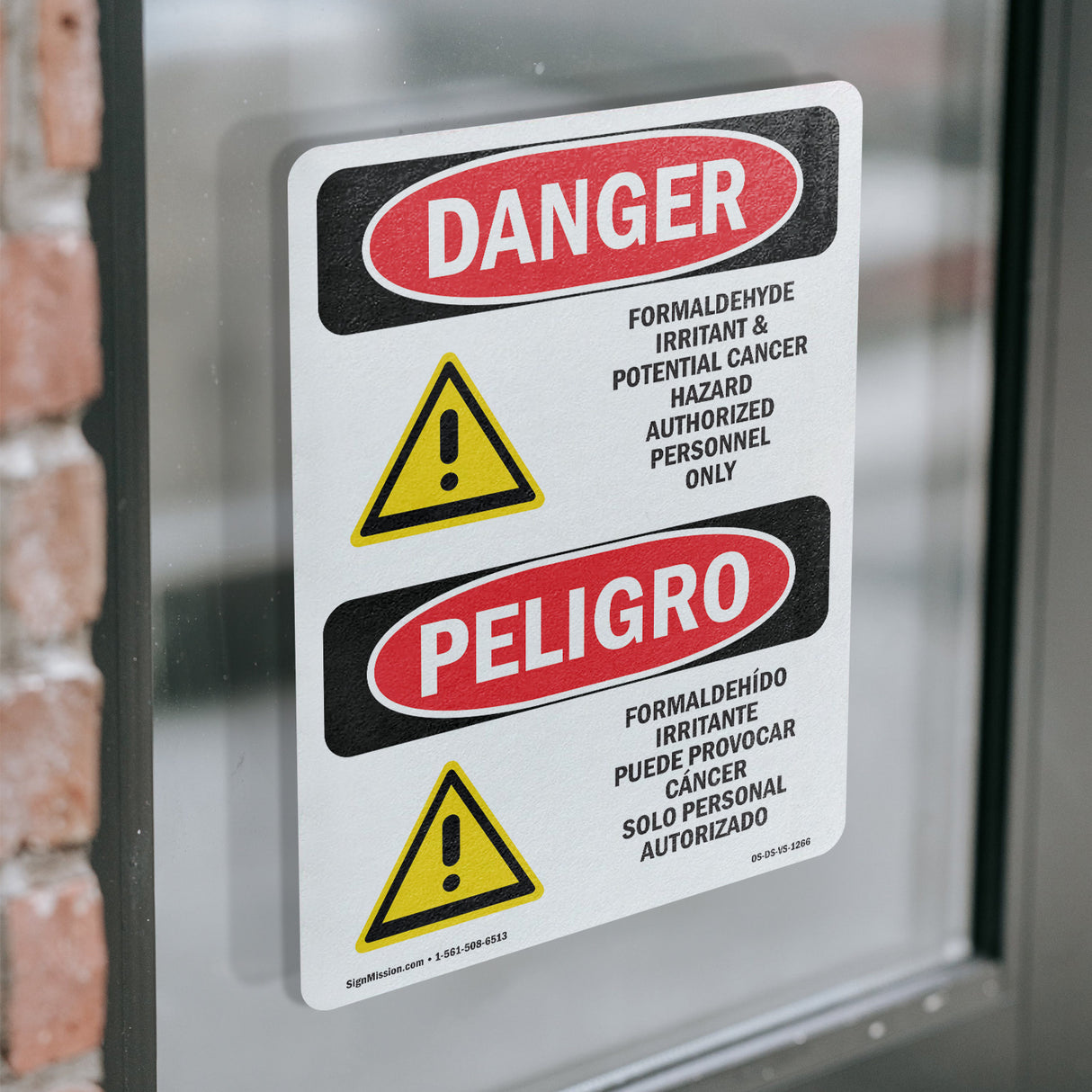 Formaldehyde Irritant Hazard