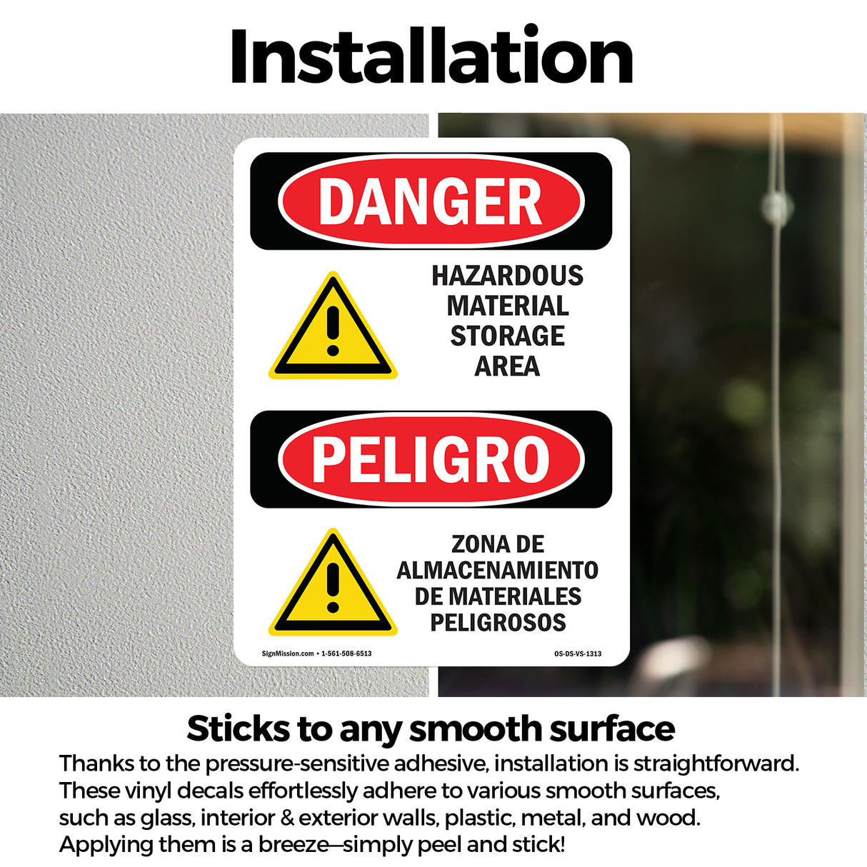 Hazardous Material Storage Area