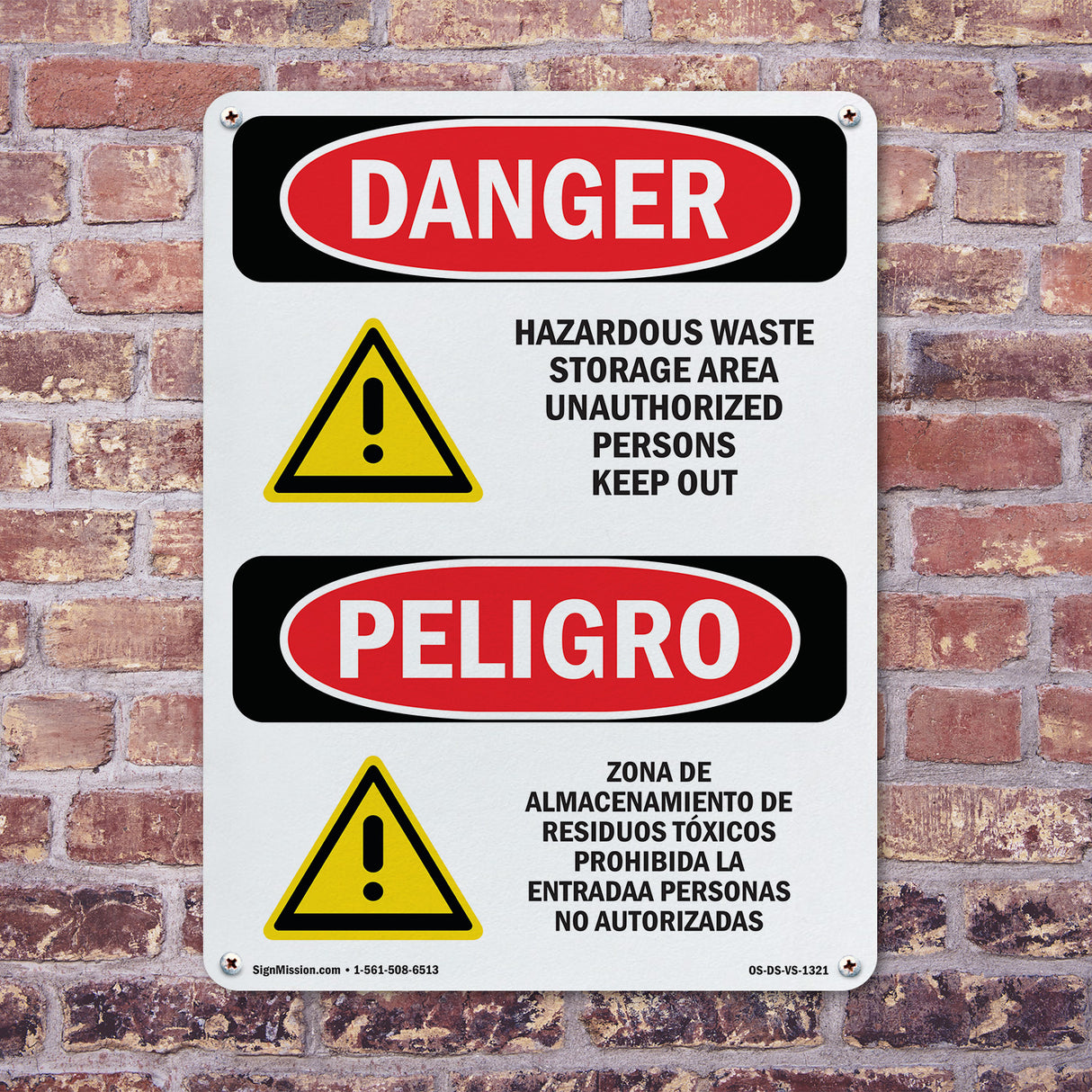 Hazardous Waste Storage Area