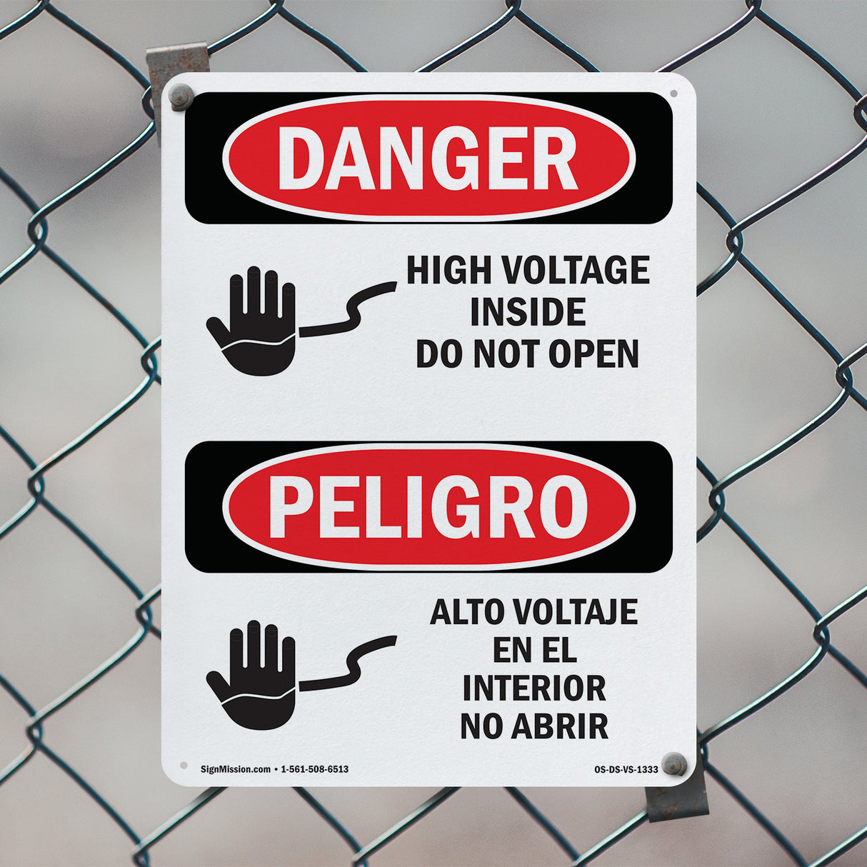 High Voltage Inside Do Not Open