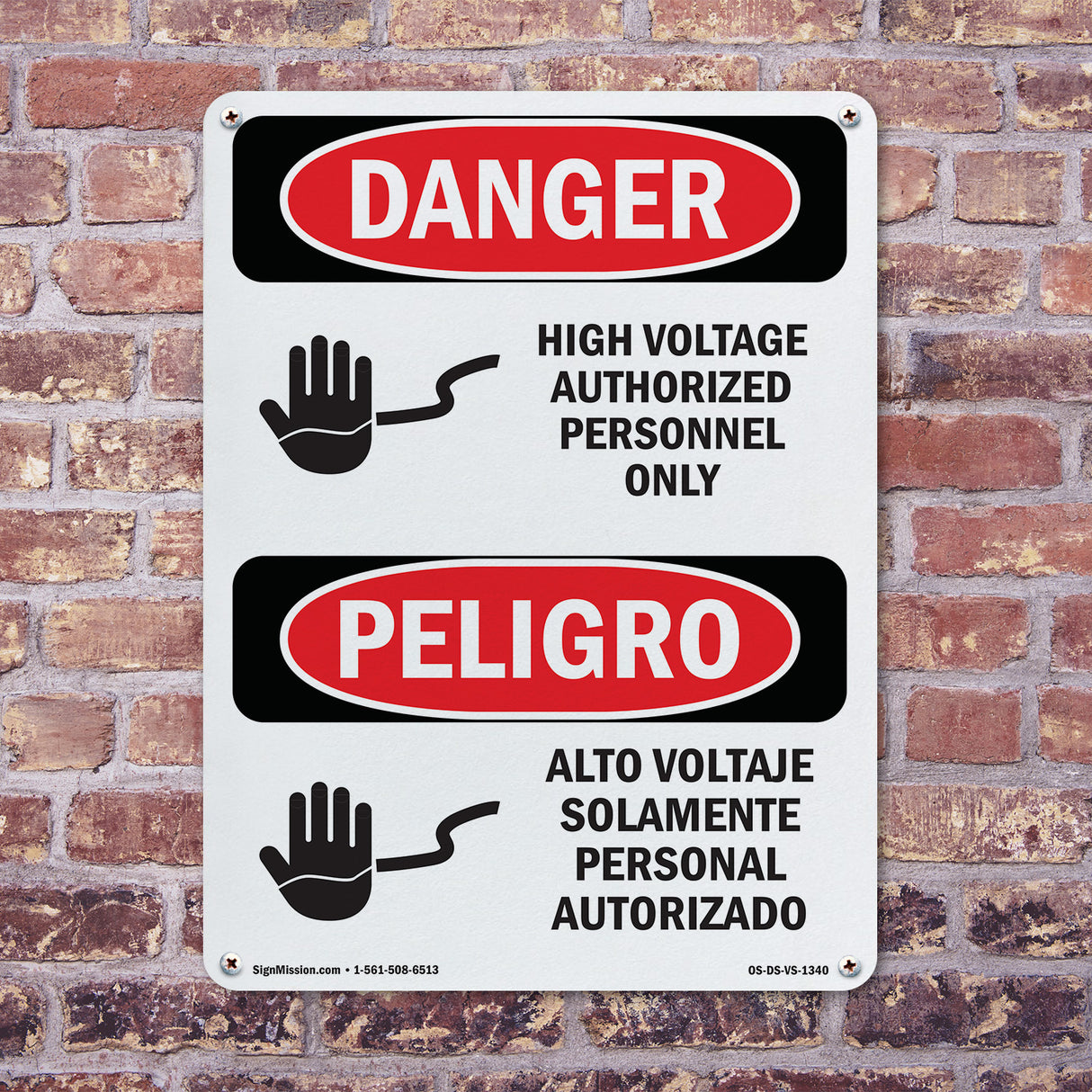 High Voltage Authorized Personnel Only