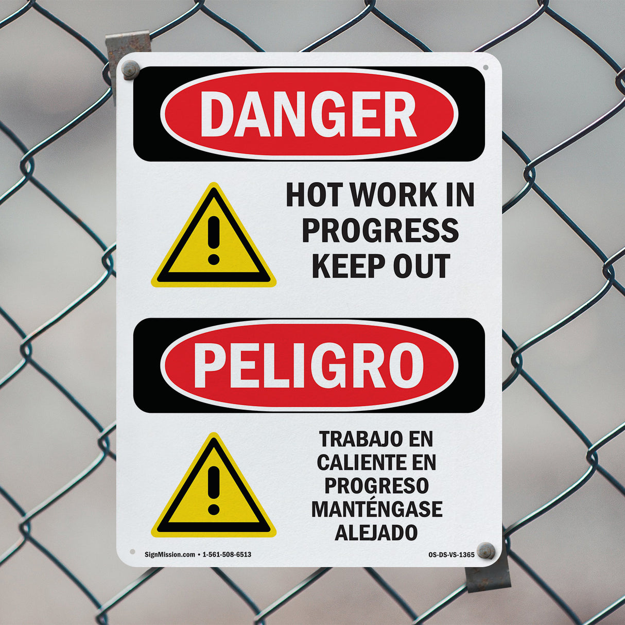 Hot Work In Progress Keep Out