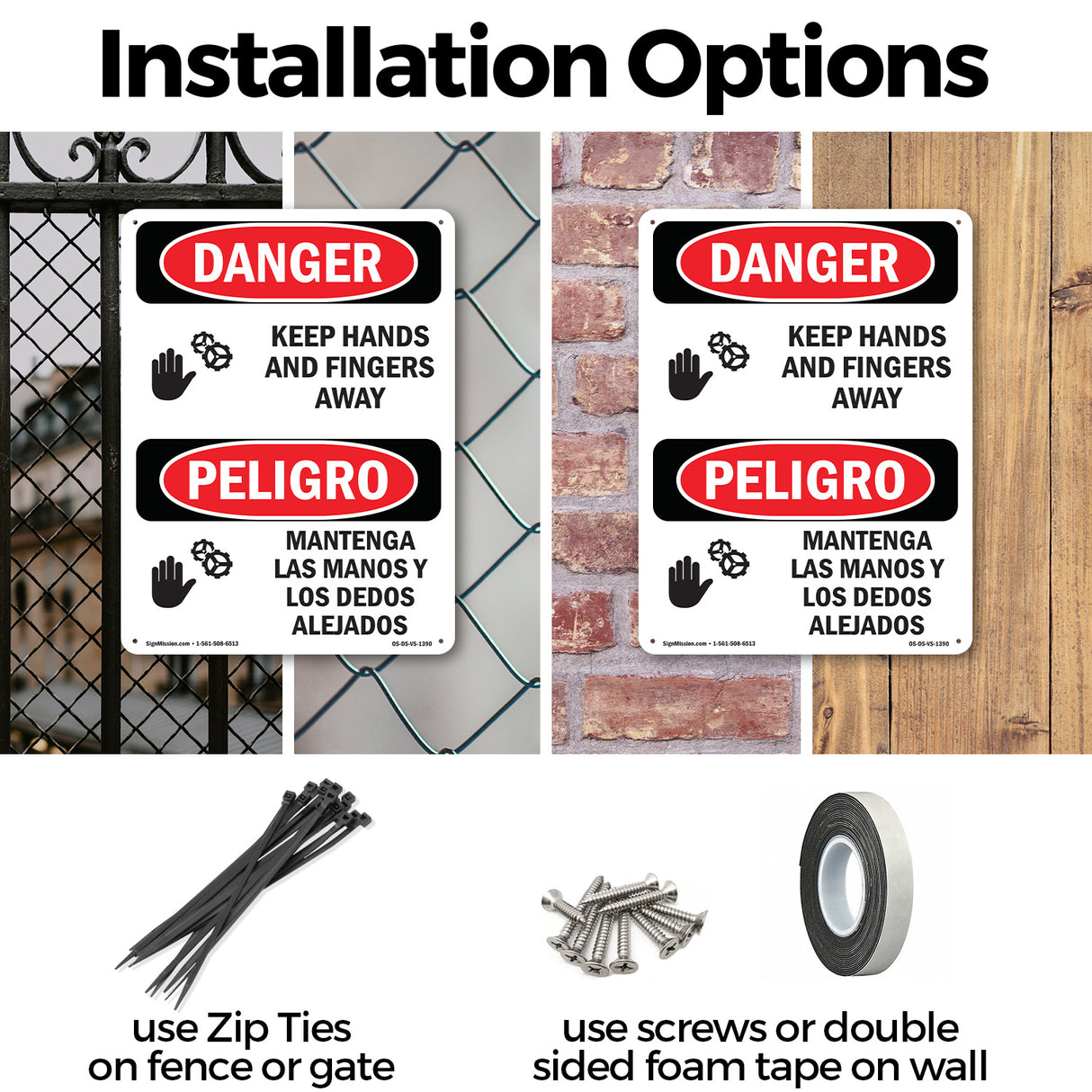 Keep Hands And Fingers Away