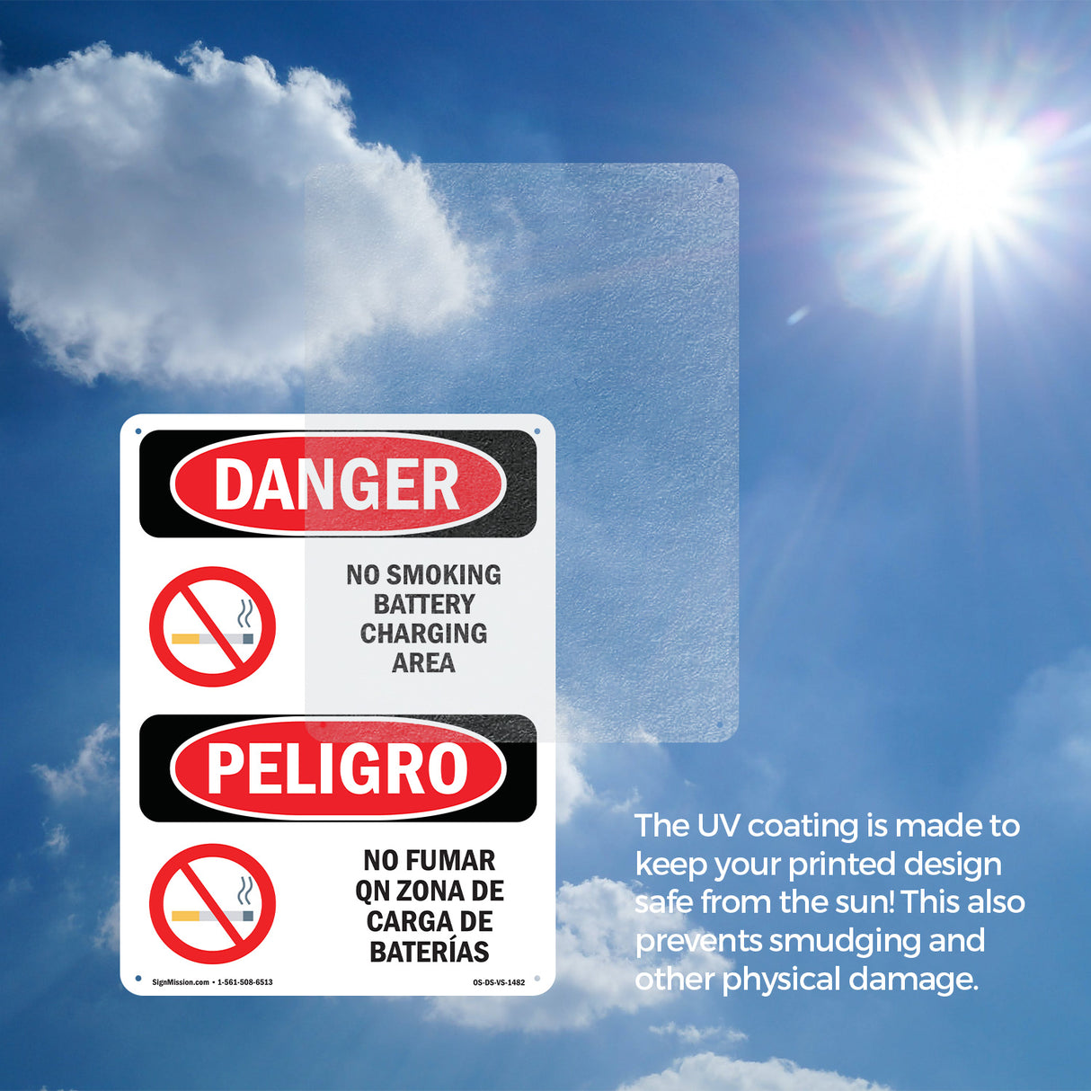 No Smoking Battery Charging Area