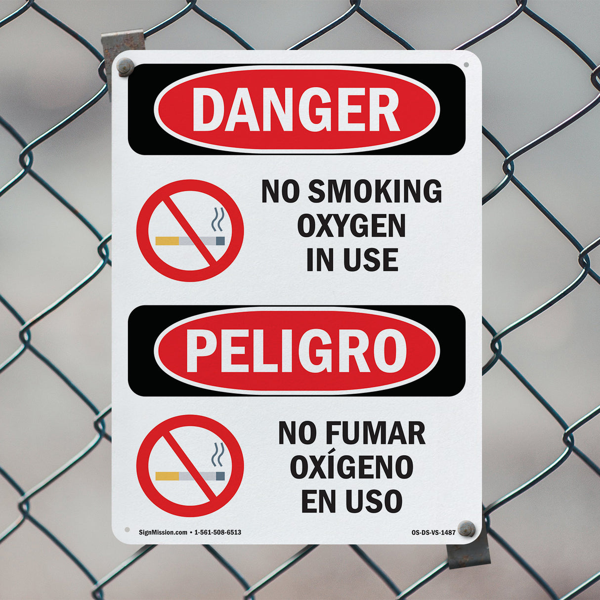 No Smoking Oxygen In Use