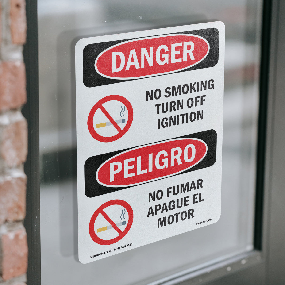 No Smoking Turn Off Ignition