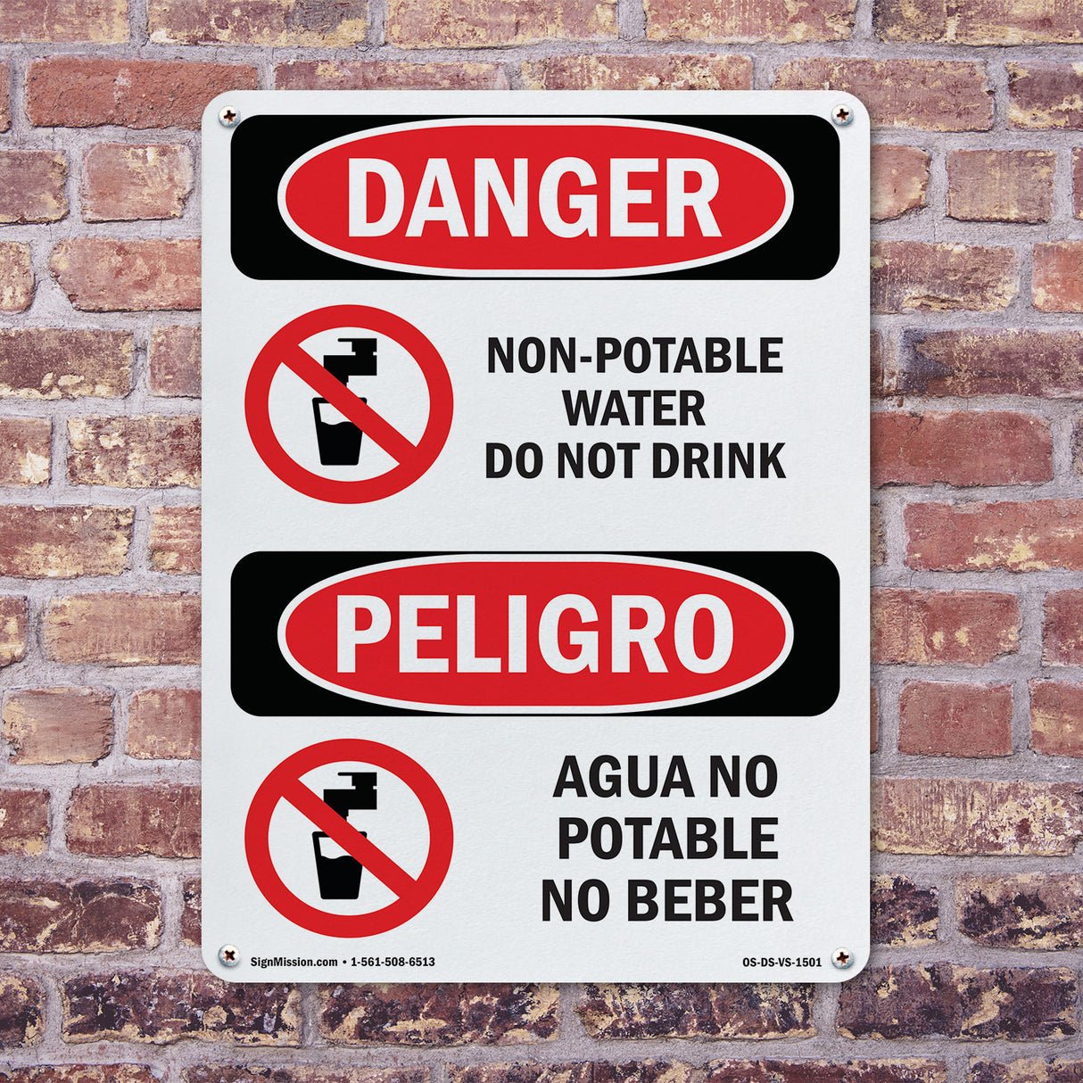Non-Potable Water Do Not Drink