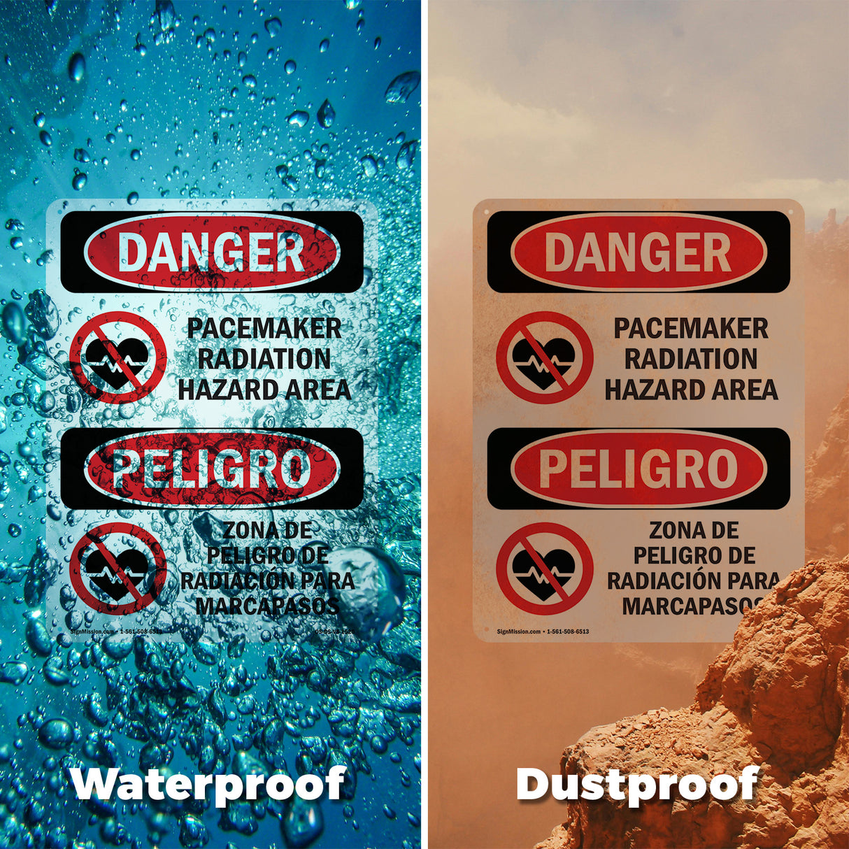 Pacemaker Radiation Hazard Area