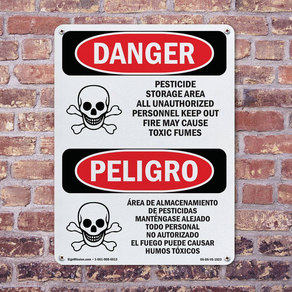 Pesticide Storage Area