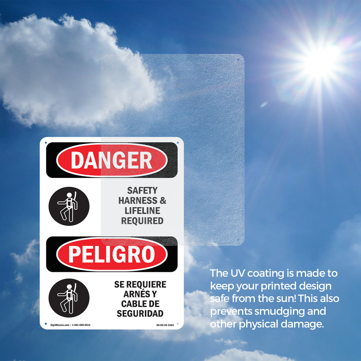 Safety Harness And Lifeline Required