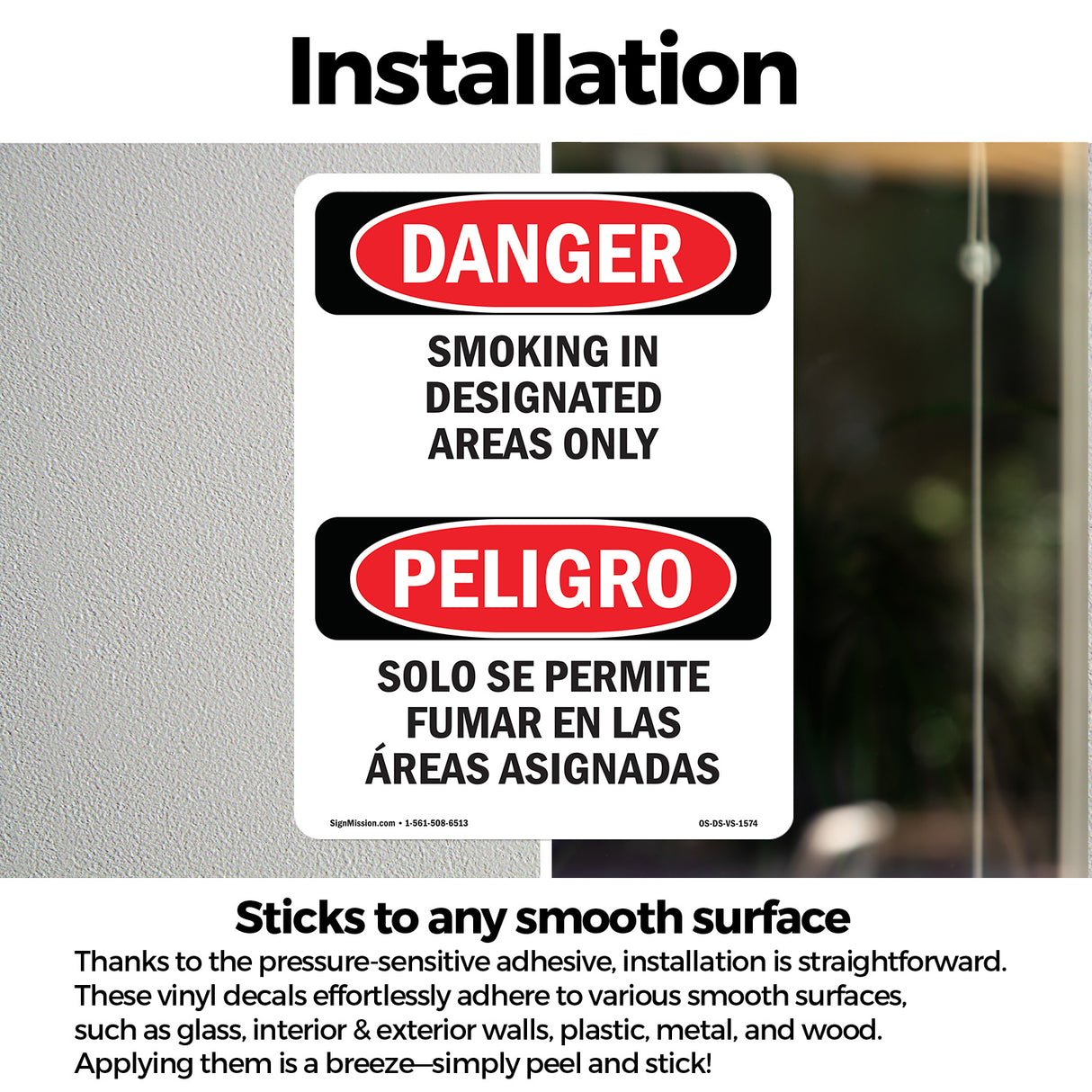 Smoking In Designated Areas Only