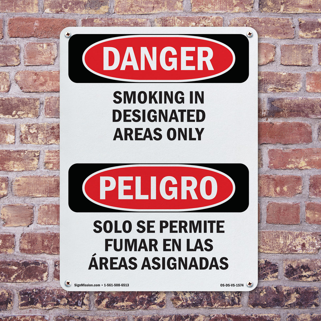 Smoking In Designated Areas Only