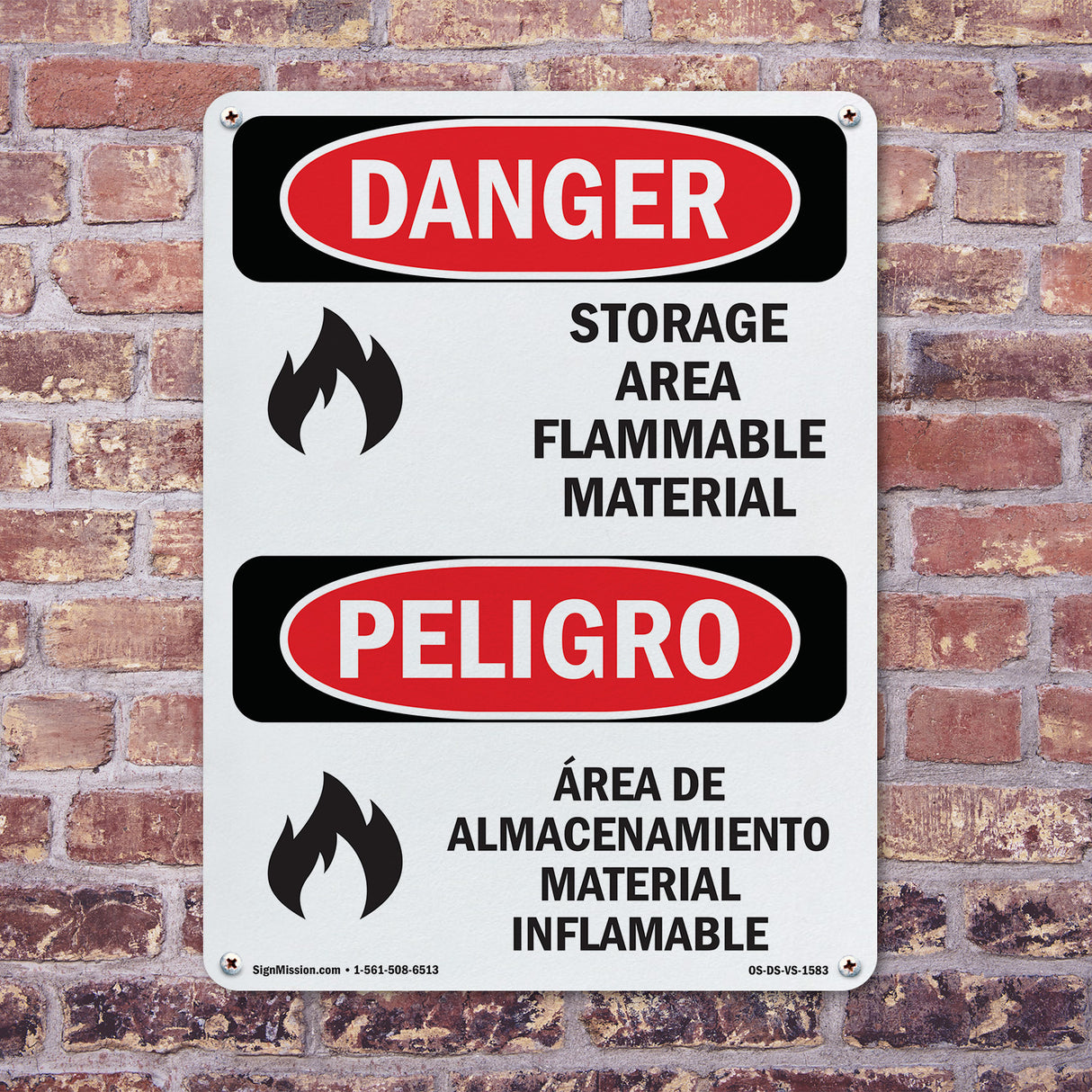 Storage Area Flammable Material
