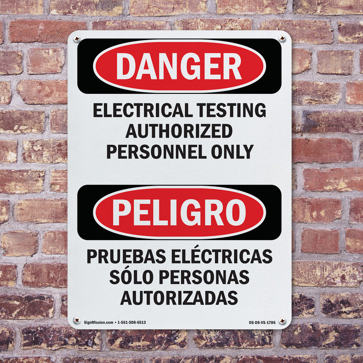 Electrical Testing Authorized Persons Only