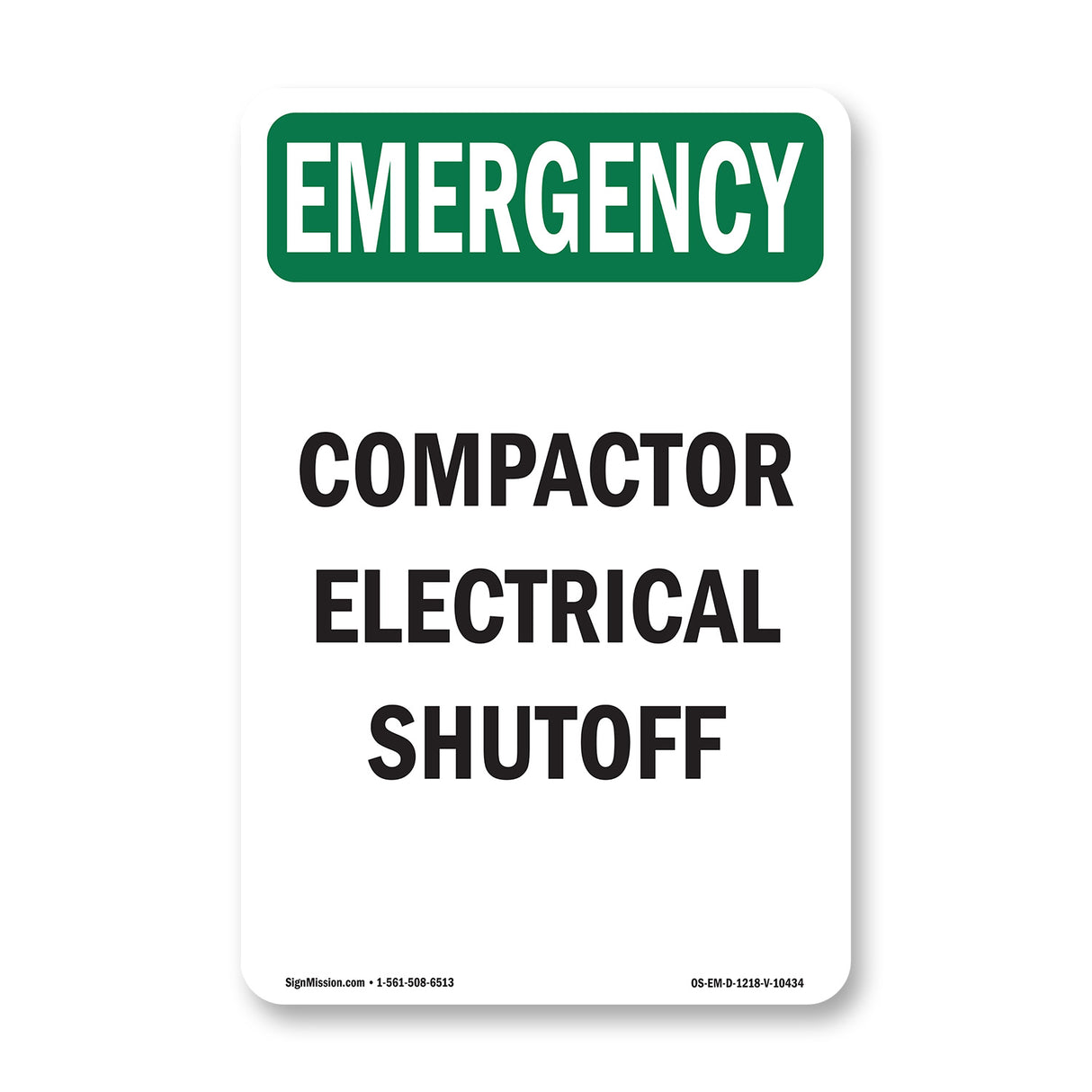 Compactor Electrical Shutoff