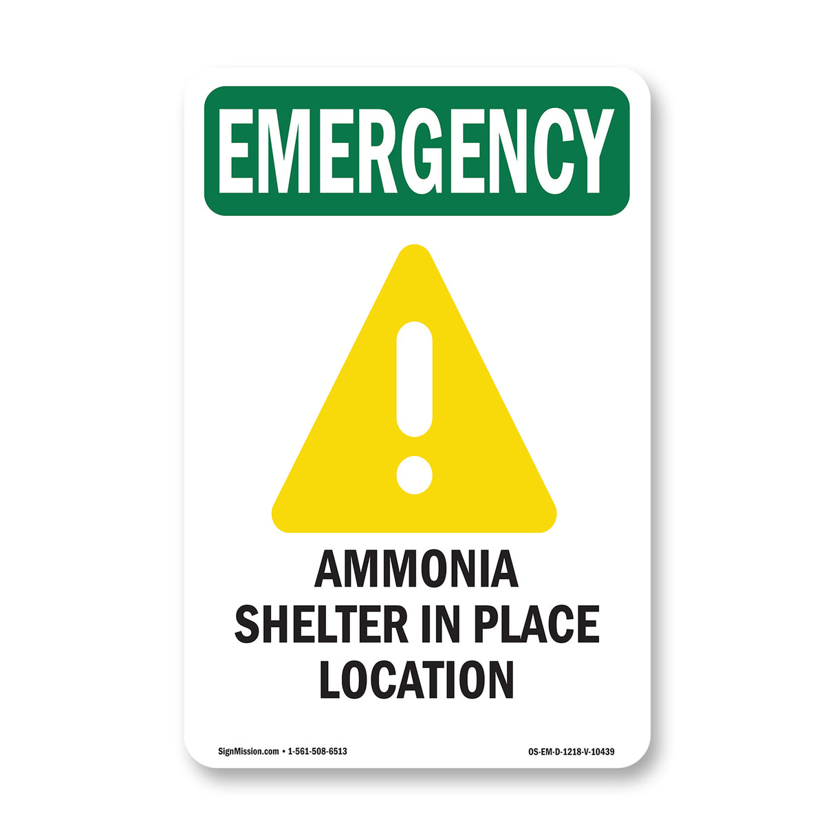 Ammonia Shelter In With Symbol