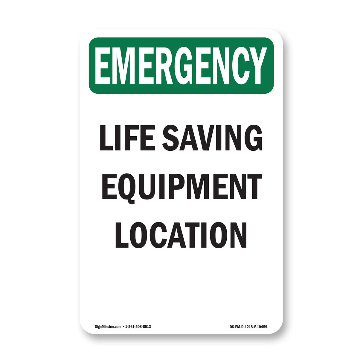 Life Saving Equipment Location