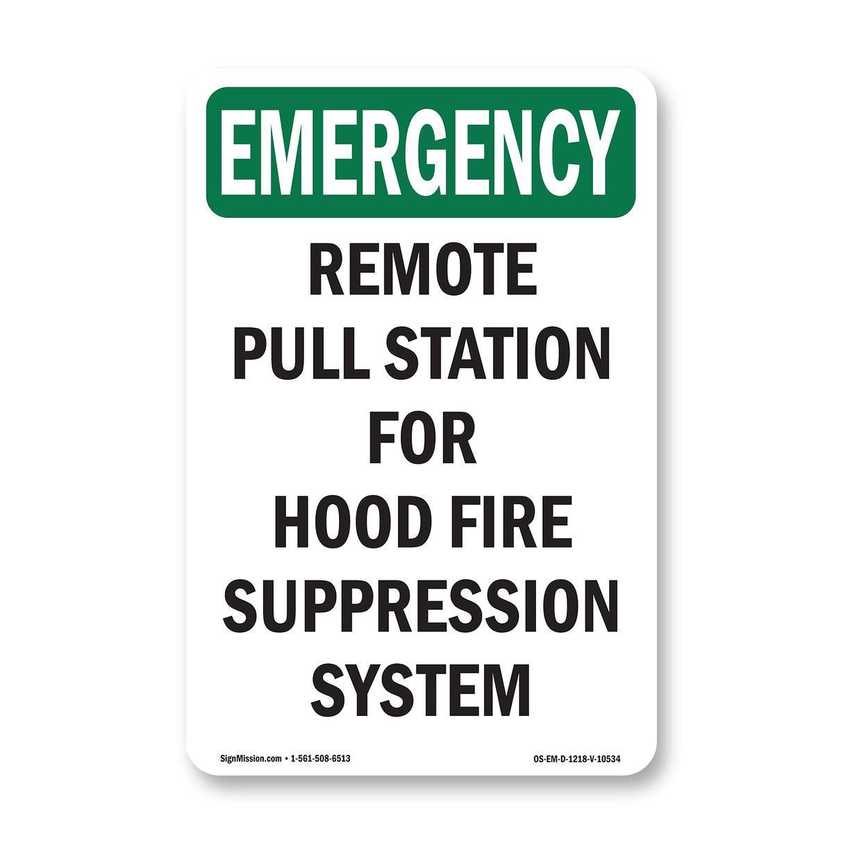 Remote Pull Station For Hood Fire Suppression