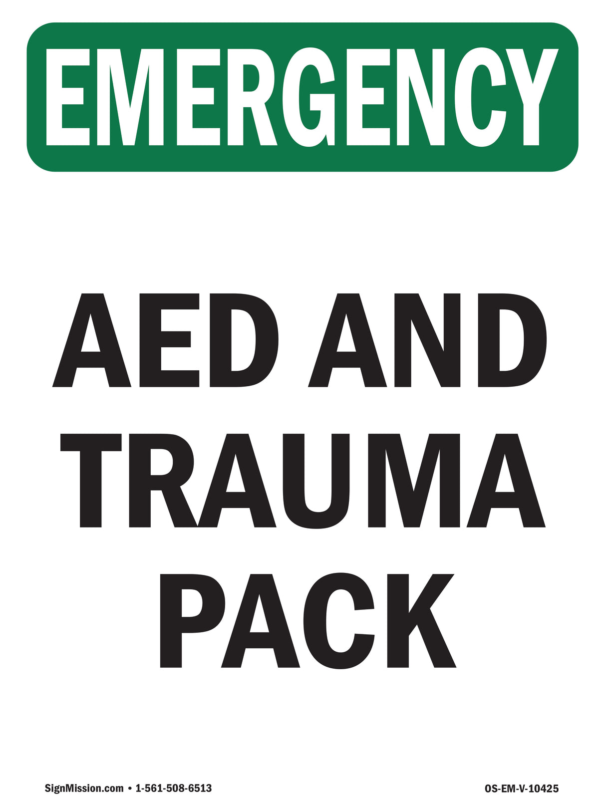 AED And Trauma Pack