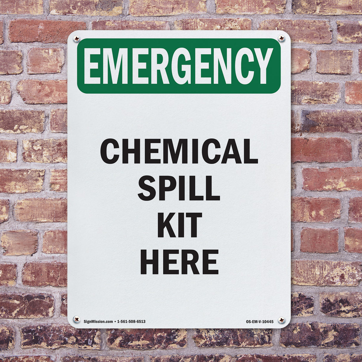 Chemical Spill Kit Here