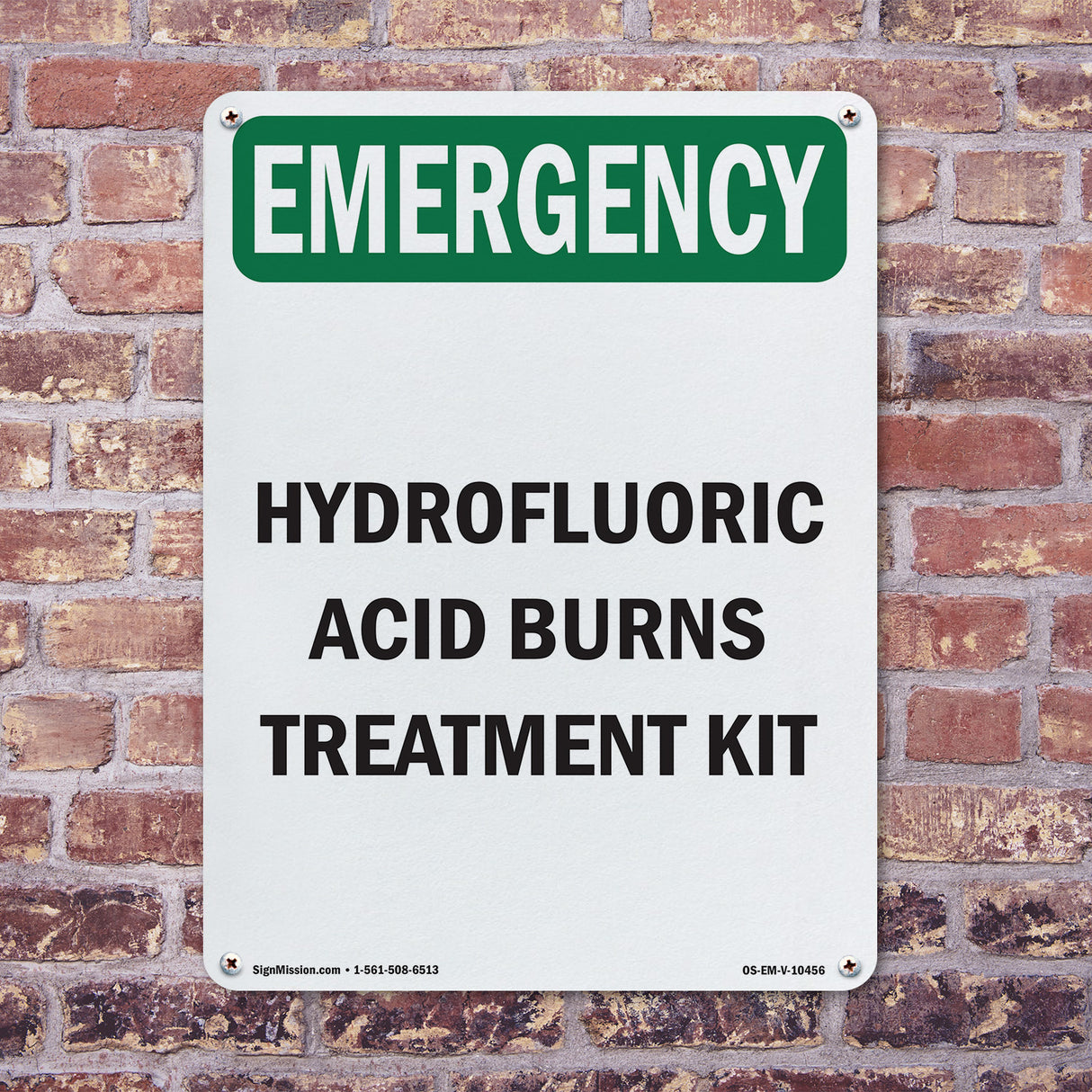 Hydrofluoric Acid Burns Treatment Kit