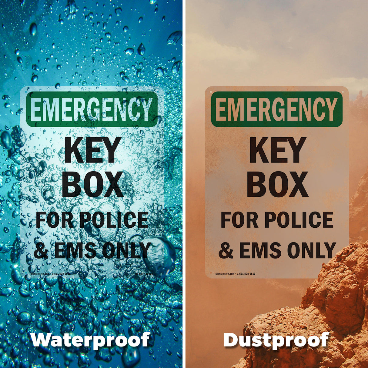 Key Box For Police And EMS Only!