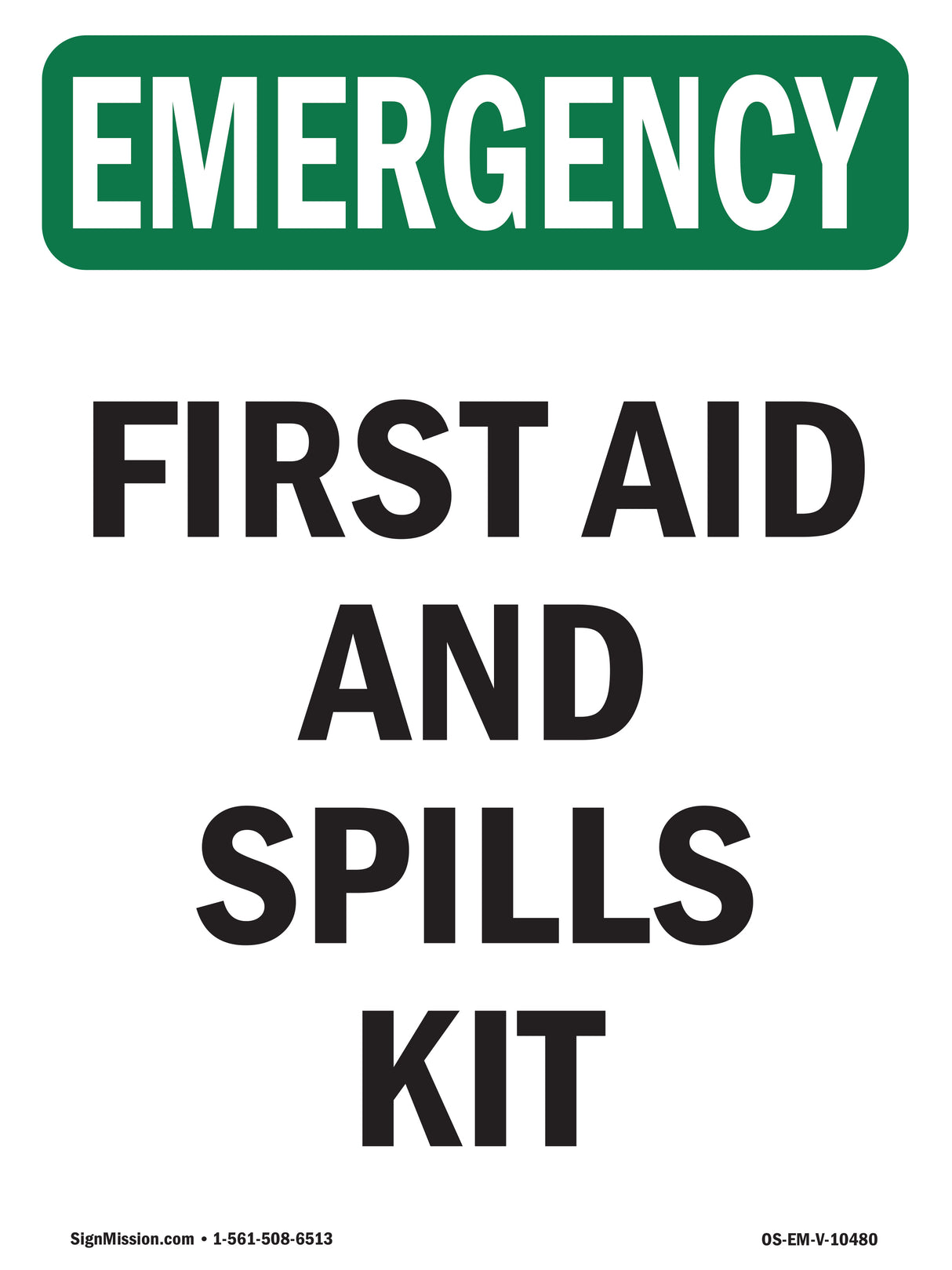 First Aid And Spills Kit