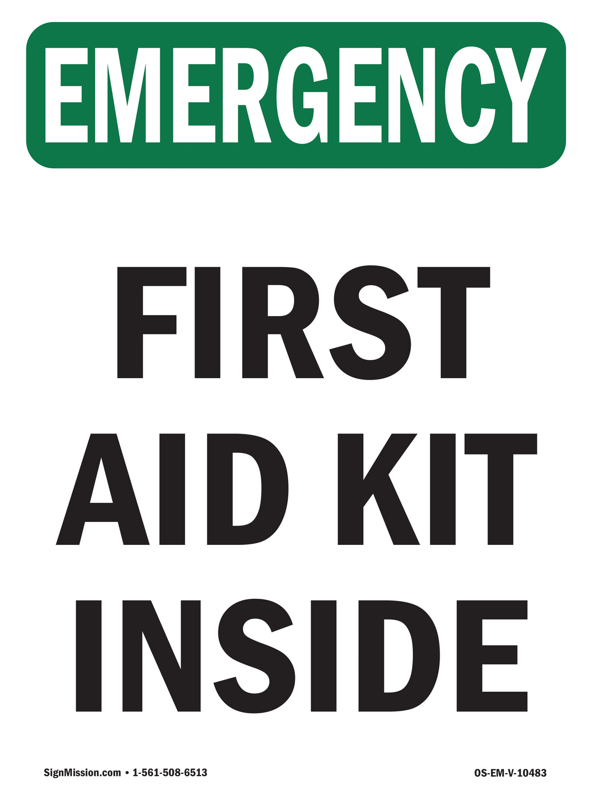 First Aid Kit Inside