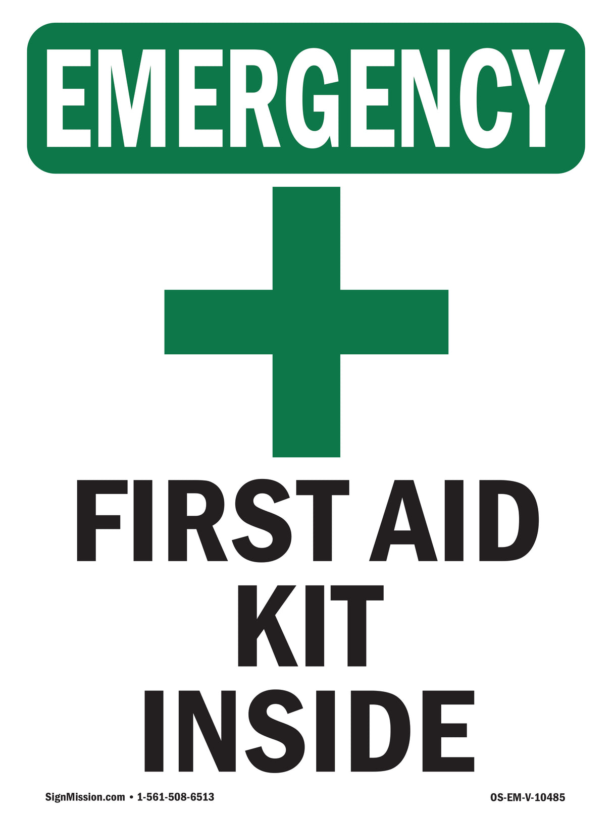 First Aid Kit Inside Spanish
