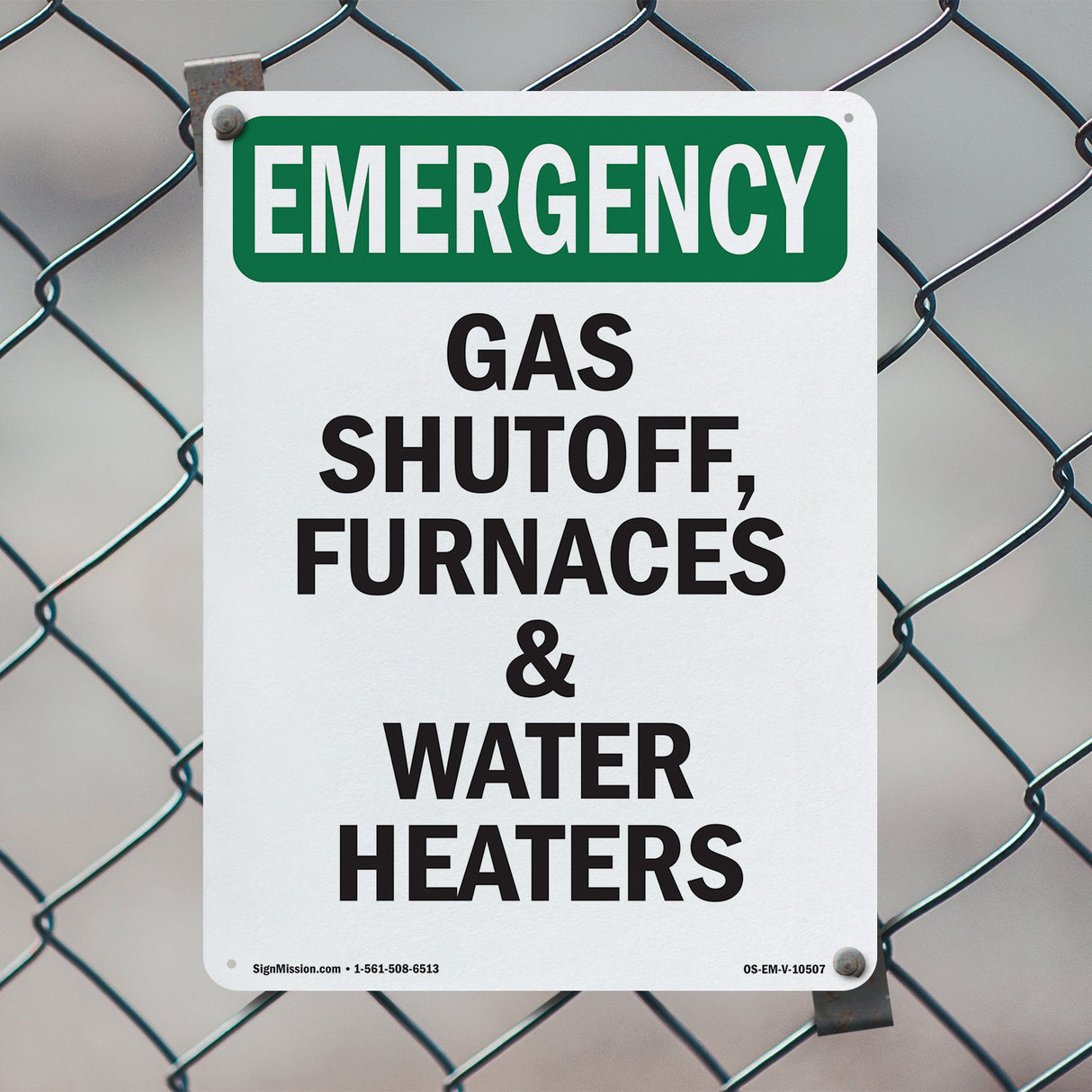Gas Shutoff, Furnaces And Water Heaters