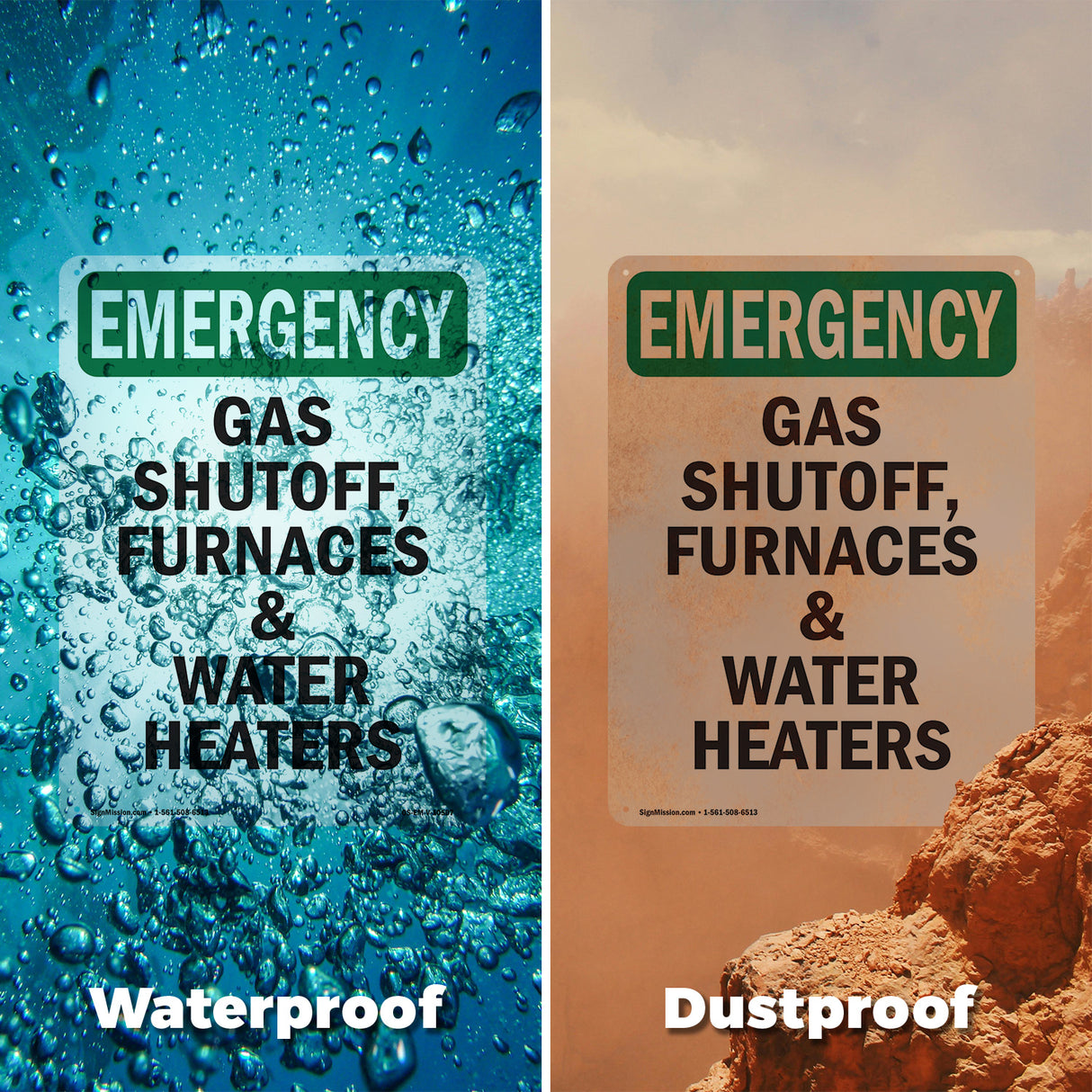 Gas Shutoff, Furnaces And Water Heaters