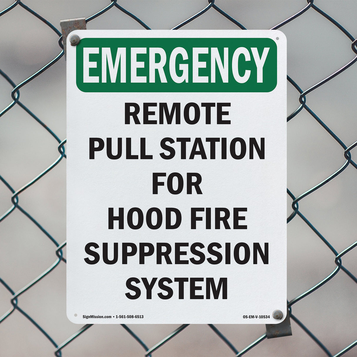 Remote Pull Station For Hood Fire Suppression