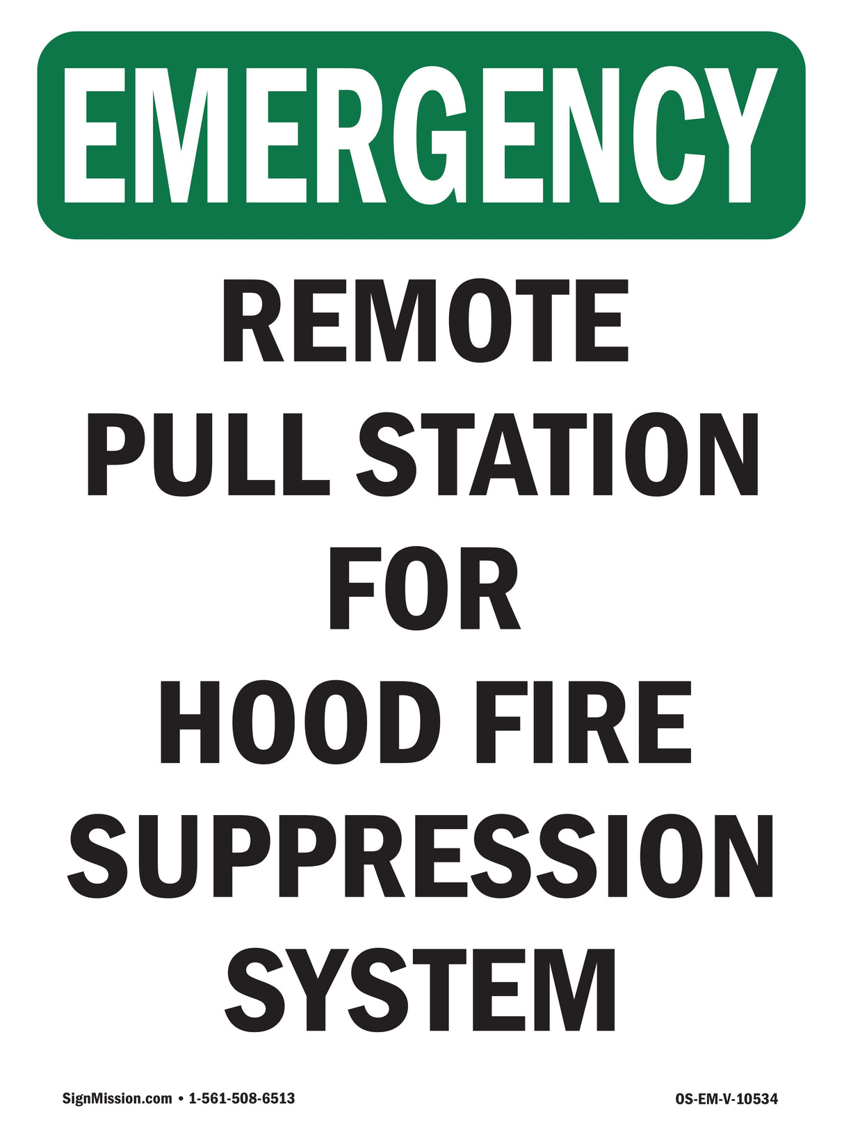 Remote Pull Station For Hood Fire Suppression