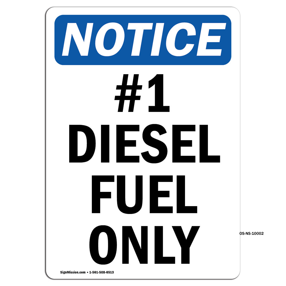 #1 Diesel Fuel Only