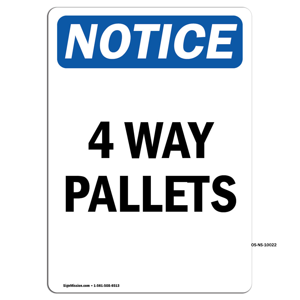4 Way Pallets