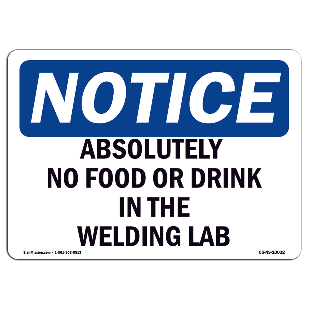 Absolutely No Food Or Drink In