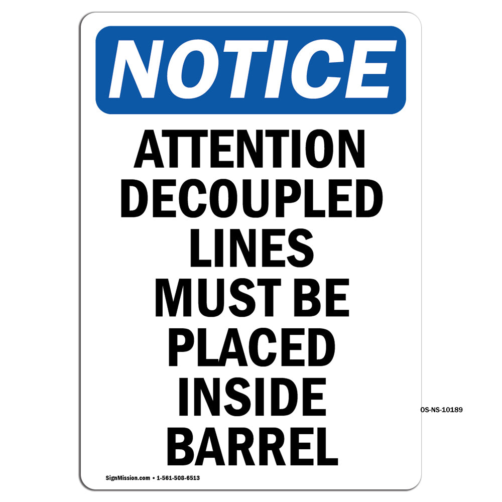 Attention Decoupled Lines Must Be Placed