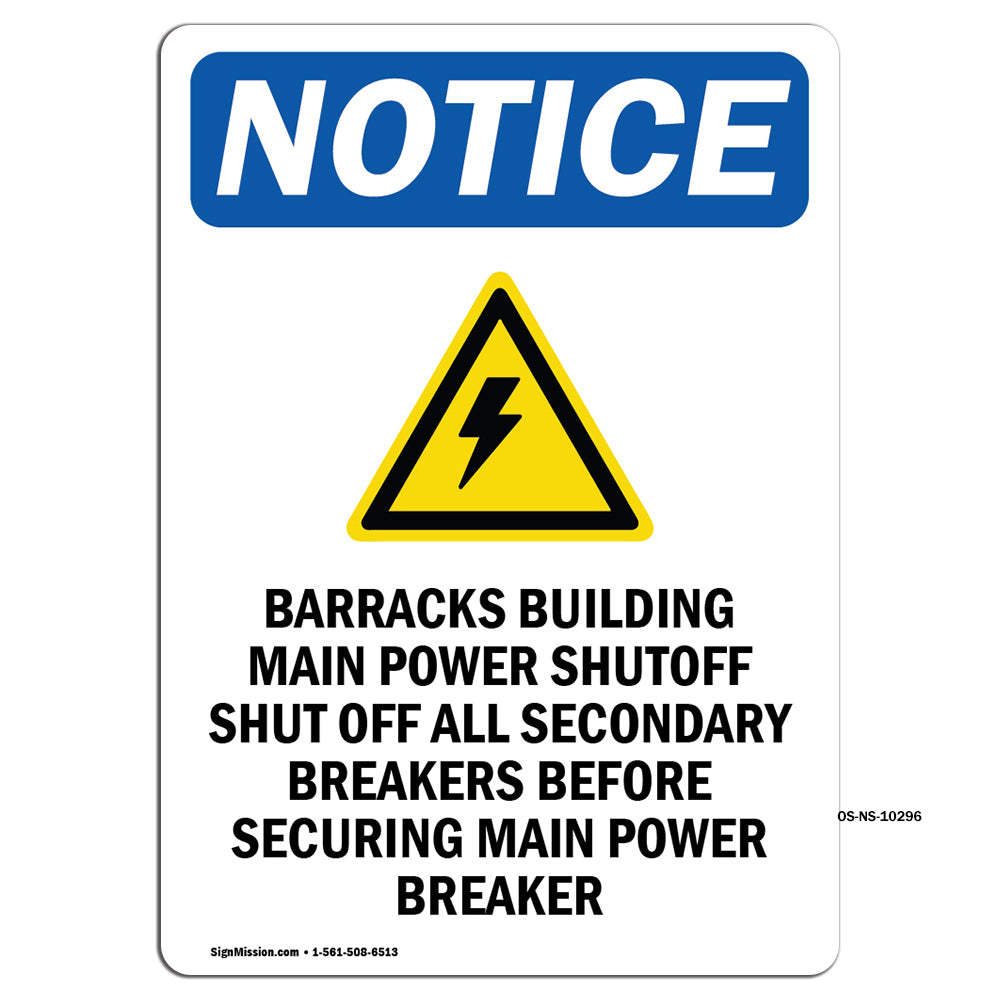 Barracks Building Main Power