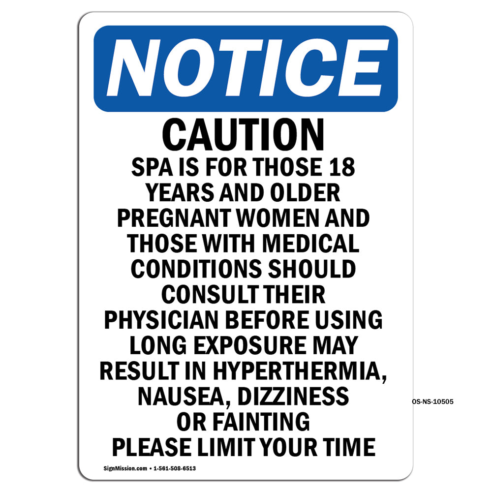 Caution Spa Is For Those 18 Years And Older