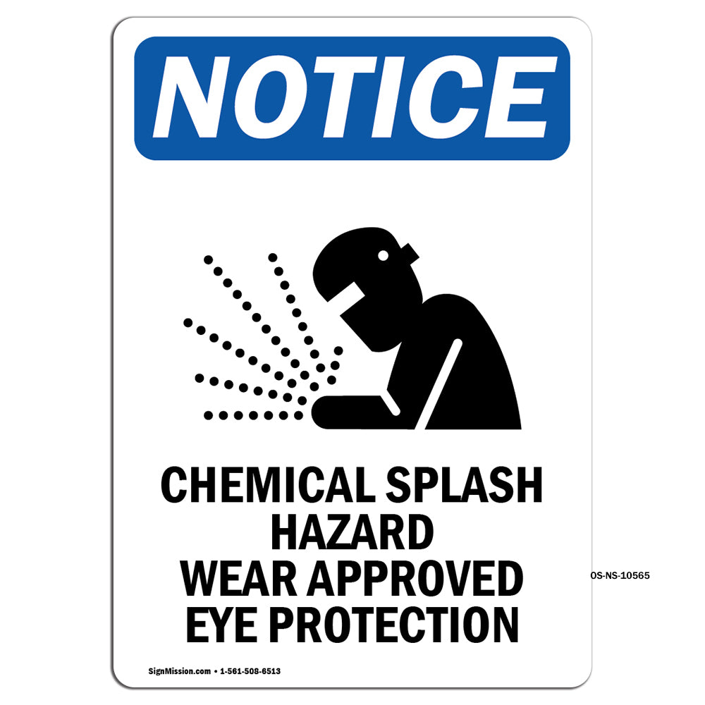 Chemical Splash Hazard