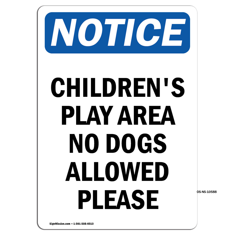 Children'S Play Area No Dogs Allowed Please