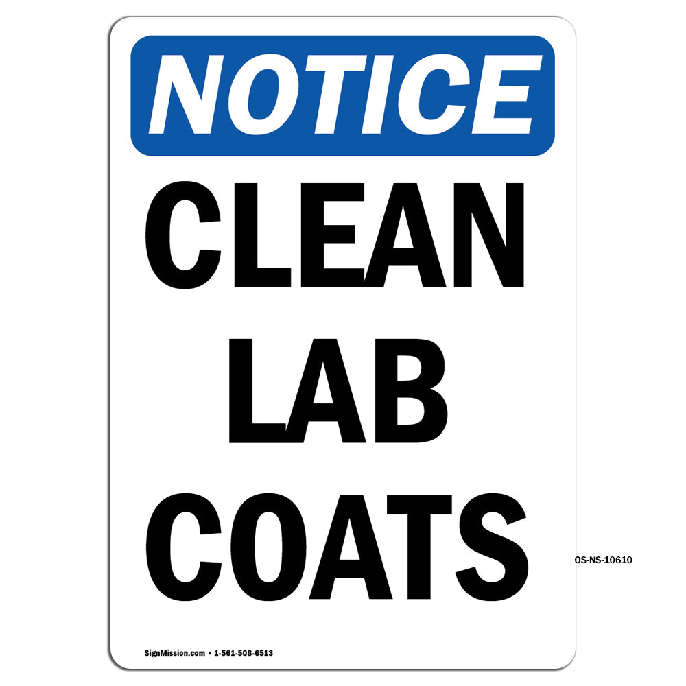 Clean Lab Coats