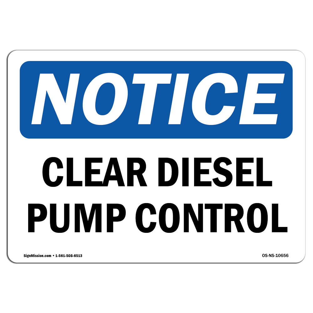 Clear Diesel Pump Control