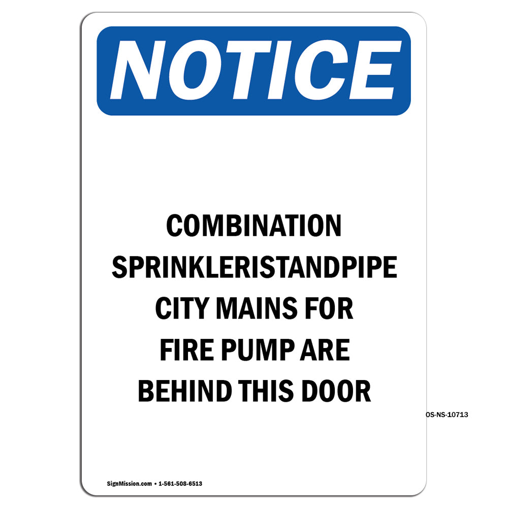 Combination Sprinkler Standpipe City Mains