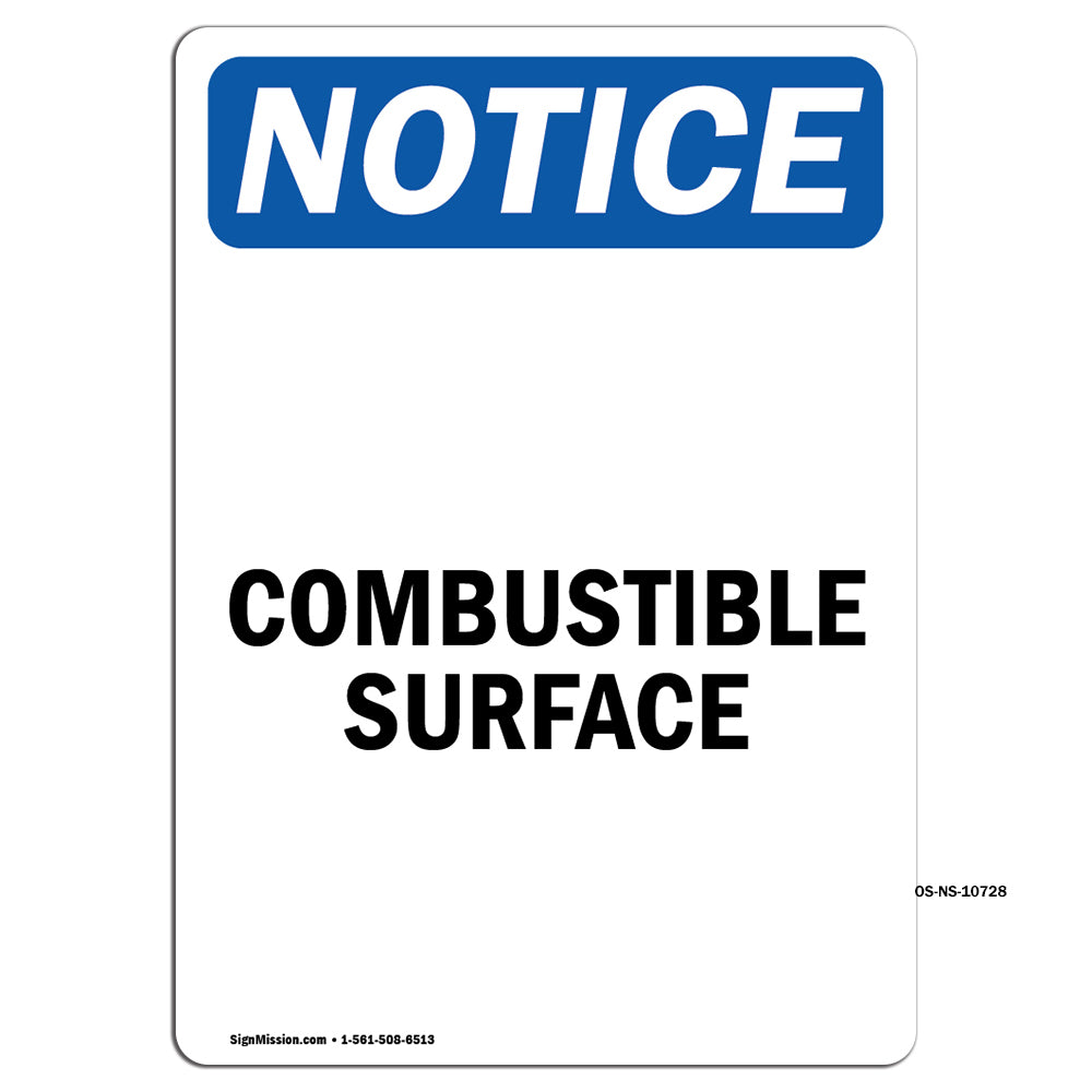 Combustible Surface