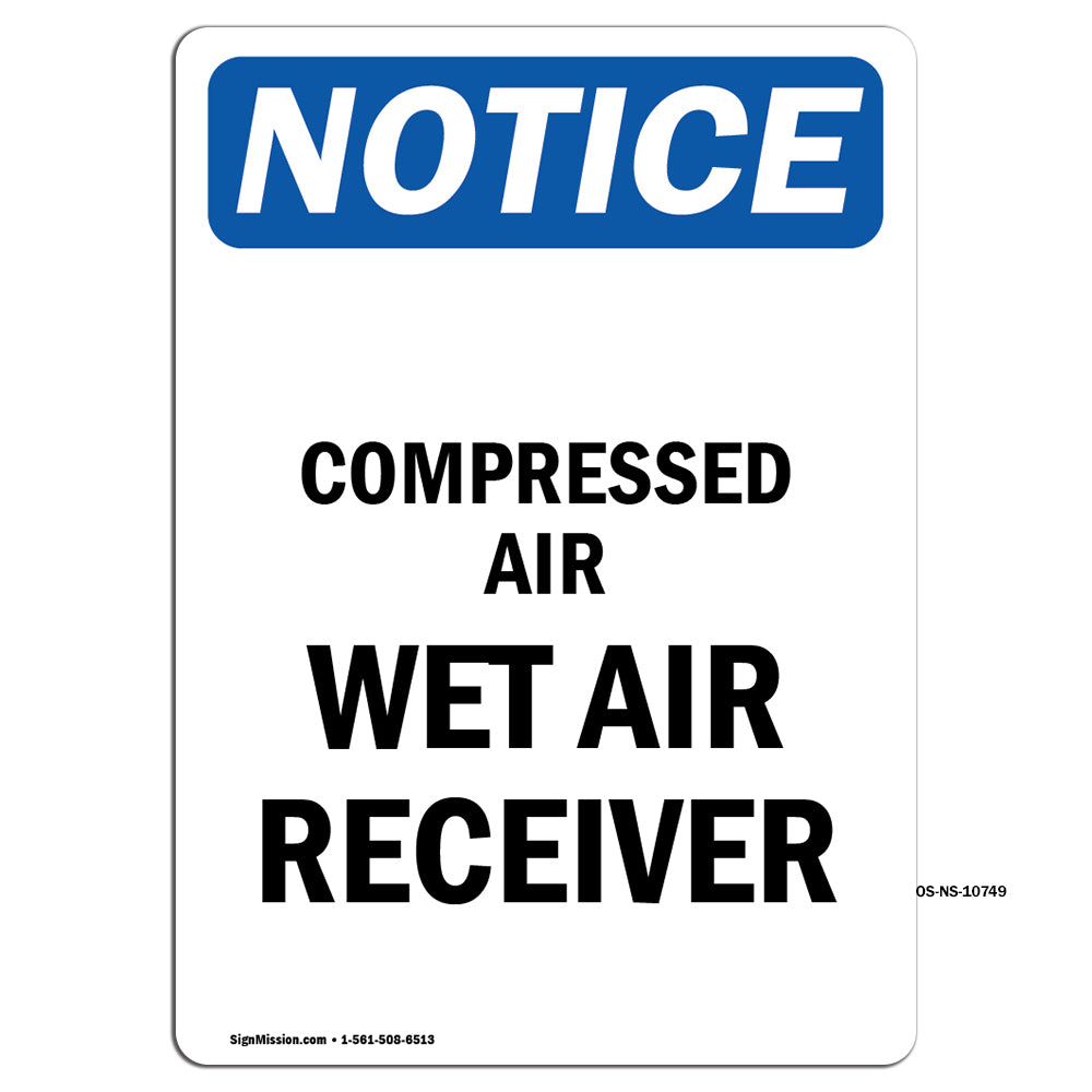 Compressed Air Wet Air Receiver